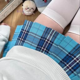 Plaid Pleated Skirts Girls All-match Korean Jk Skirt Uniform Japanese Jupe School Preppy A Line Mini Skirts