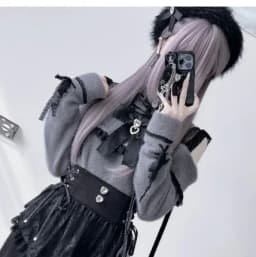 Japanese Mine Series Mass Production Fishtail Skirt for Women High Waist Lace Splicing Black Long Skirt Lady Sweet Sweaters Top