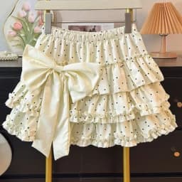Y2k Ruffled Layered Aesthetic Women Harajuku Lace Cake Mini Skirt Subculture High Waist Kawaii Streetwear Vintage Casual Cute