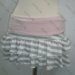 New Subculture Spice Girl Striped Slim Skirt Trendy Elegant Sweet Female High Street Aesthetic Skirt European and American Skirt