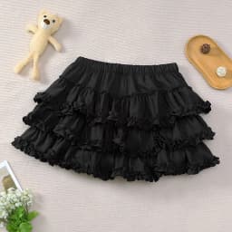 Y2K Spicy Girl Punk Pumpkin Cake Short Skirt Girl Subculture Lolita Faldas Lace Slim Faldas Mujer Moda 2026 Black Skirts