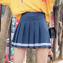 2024 high waist pleated skirts Kawaii Harajuku Skirts women girls lolita a-line sailor skirt Preppy school uniform