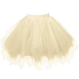 Women's Candy-colored Tutu Tulle Skirt Ballet Skirt Dance Party Stage Performance Fluffy Mini Skirt Adult Costume Ball Gown
