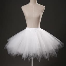 Women's Candy-colored Tutu Tulle Skirt Ballet Skirt Dance Party Stage Performance Fluffy Mini Skirt Adult Costume Ball Gown