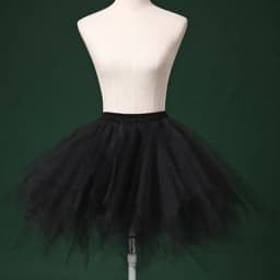 Women's Candy-colored Tutu Tulle Skirt Ballet Skirt Dance Party Stage Performance Fluffy Mini Skirt Adult Costume Ball Gown