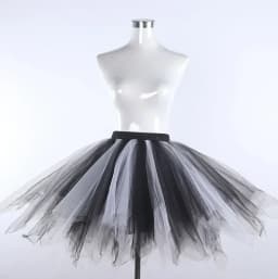Women's Candy-colored Tutu Tulle Skirt Ballet Skirt Dance Party Stage Performance Fluffy Mini Skirt Adult Costume Ball Gown
