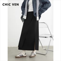 CHIC VEN New Women Skirts Loose Casual Solid Straight Tube Design Irregular Slit Female Skirt Ladies Clothes Spring Autumn 2025