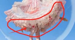 Flowers Crinoline Sweet Fairy Lolita Spring and Summer Bubble Skirt Gorgeous French Elegant Girl Women's Organza Midi Skirt