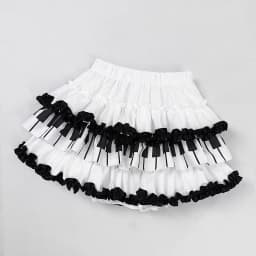 Y2K Black White Print Mini Skirt Women Slim Design Ruffle Layered A Line Skirt Elastic Waist Harajuku Pleated Short Piano Skirts
