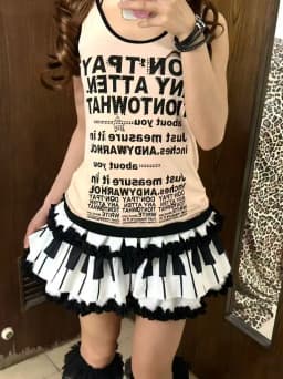 Y2K Black White Print Mini Skirt Women Slim Design Ruffle Layered A Line Skirt Elastic Waist Harajuku Pleated Short Piano Skirts