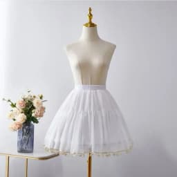 Star Petticoat Gorgeous Fish Bone Lolita Skirt Support Adjustable Daily Violence Carmen Skirt Women Mid-length Fluffy Underskirt