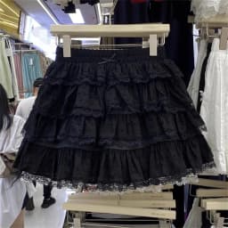 Korean Fashion Clothing Sweet White French Lace Bow Cake Skirt Women Summer New Retro Casual Loose High Waist Slim Short Skirt