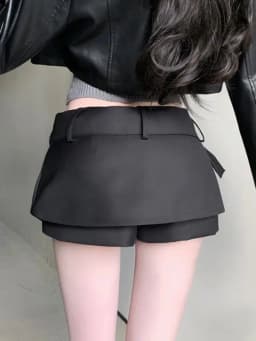 High Waist Bodycon Skirt Women's Fashion Design Versatile Short Skirts Prevent Exposure Autumn New Arrival Slimming Skirts
