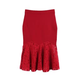 Women Summer New Casual Patchwork lolita Lace Pencil Skirt High Waist