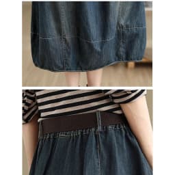 Spring Female High-end Loose Denim Skirts 2025 Women Large Size 5XL A-line Jeans Korean Ladies Fashion High Waist Cowboy Skirt