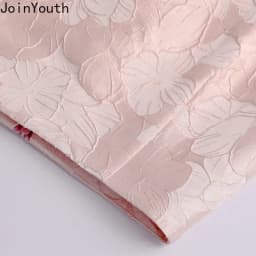 Jacquard Skirt for Women 2025 Faldas Mujer De Moda High Waist Tunic Pink Jupe Fashion Korean Saia Vintage Bodycon Mini Skirts