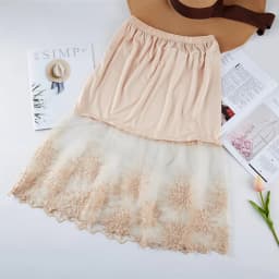 Women Skirt Extender Knee Lace Slip Hollow Length A-Line Half Extenders Women Lady Lace Slip Casual Skirt Underskirt Petticoat