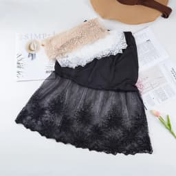 Women Skirt Extender Knee Lace Slip Hollow Length A-Line Half Extenders Women Lady Lace Slip Casual Skirt Underskirt Petticoat