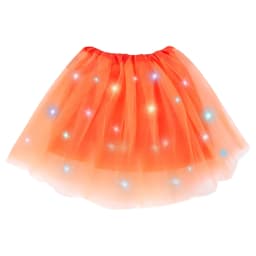 Adult Light Up Tutu Skirt LED Party Tulle Tutus Sparkly Ballet Dress Glow Costume Skirts For Women Wedding Birthday Rave Party