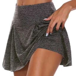 Tennis Skirt with Built-in Shorts Women Summer Mini Skirt Stretch Flowy Golf Skirt Teengirl Balletcore Gym Sporty Outfit