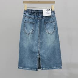 Korean Lady Large Size 5XL Denim Maxi Skirt Spring Summer Women Lace Up Jeans Long Skirts Femme In Half Body Cowboy A-line Skirt