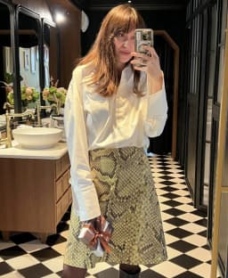 Women Snake Print High Waist Skirt Slim Straight Long Skirt Hot Summer Streetwear Fashion Skirt for Women