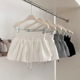 Summer Korean Fashion Mini Y2k Skirt Women Shoujo 2000s Coquette High Waist Culottes Gyaru Preppy Cutecore Kpop Tide Micro New
