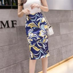 On Sale Spring Summer Women Y2K High Waist Midi Pencil Chiffon Skirts Slim Bodycon Vintage Hip Raise Korean Fashion Clothes