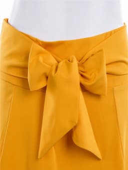 Fashion Women's Ladies Solid Color Bandage Pleated Cocktail Party High Waist  Summer A Line Skirts With Pocket