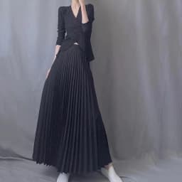 TFETTERS Brand Spring Clothes Women 2026 Autumn Fashion Casual Office Lady Pleated Skirt Women New Hight Waist Solid Long Skirt