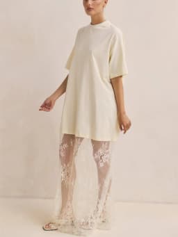 Sheer Lace Patchwork Maxi Dress Fashion Womens Lingerie Long Dress ladies Sleepwear Babydoll Dress Y2K Streetwear