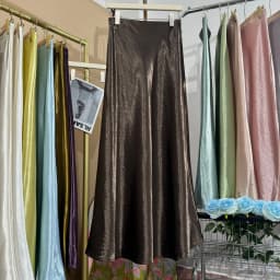 19 Colors 2026 New In Women Spring Summer Gloss Satin Long Skirts Female Fashion Elegant High Waist Faldas