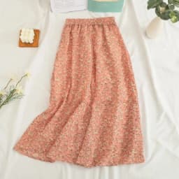 Woman Skirt 2025 Summer New Korean Ins Fashion Temperament Gentle Vintage Floral Slim Versatile High Waist Female Skirt