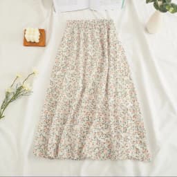 Woman Skirt 2025 Summer New Korean Ins Fashion Temperament Gentle Vintage Floral Slim Versatile High Waist Female Skirt