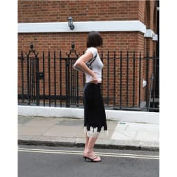 Satin Lace Elegant Midi Skirts Female High Waist Patchwork Slim Printed Casual Clothes For Women Sexy Y2k Vintage Skirts 2025