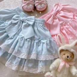 Summer Sweet Bow Lolita Cake Skirts Womens Kawai Lace Ruffle Pleated Skirt Japan Elegant High Waist A-Line Y2k Party Short Skirt