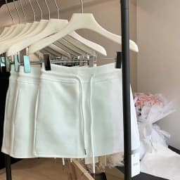 MEXZT Streetwear Mini Skirt Women Korean Fashion Black Drawstring Skirts Summer Preppy High Waist Basic Casual A Line Faldas New