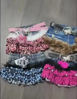 2026 American Vintage Mini Skirts Women Casual Y2k Subculture Punk Retro Clothing Party Clothing Sexy Slimjean Skirts for Girls