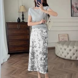 New Summer Fashion Skirt Women Colorful Sequins Floral Embroidered High Waist Slim A-line Elegant Party Skirts Clothing