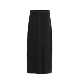 AP AW26 Women Washed Cable Cardigan and Knitting Skirt