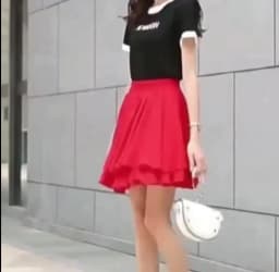 Elastic Waist Large Swing Yarn Have Safety Shorts Women Chiffon Skirt Fluffy Skirt Spring Summer Large Size Mini Sexy Bott Pants