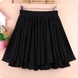 Elastic Waist Large Swing Yarn Have Safety Shorts Women Chiffon Skirt Fluffy Skirt Spring Summer Large Size Mini Sexy Bott Pants