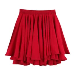Elastic Waist Large Swing Yarn Have Safety Shorts Women Chiffon Skirt Fluffy Skirt Spring Summer Large Size Mini Sexy Bott Pants