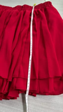 Elastic Waist Large Swing Yarn Have Safety Shorts Women Chiffon Skirt Fluffy Skirt Spring Summer Large Size Mini Sexy Bott Pants