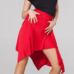 Latin Dance Apron Triangle Towel One-piece Adult Skirt Women Lace-up New Cha-cha Skirt Covering Hip ,Running Climbing Clothing