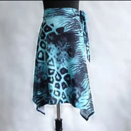 Latin Dance Apron Triangle Towel One-piece Adult Skirt Women Lace-up New Cha-cha Skirt Covering Hip ,Running Climbing Clothing