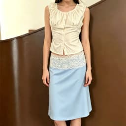Women Vintage Lace Trim Mini Skirts Low Waist Fold Over Y2K Aesthetic Striped Patchwork Slim Fits Going Out Skirts Streetwear