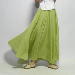 Sherhure 2026 Women Cotton And Linen Long Skirts Elastic Waist Pleated Maxi Skirts Beach Boho Vintage Summer Skirts Faldas Saia