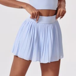Casual Sport Skirt Shorts with Pocket Women Summer Sexy Mini Pleated Skirts Korea Gym Fitness Skirt High Waist Tennis Skirt Pink