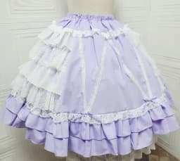 Vintage Original Japanese Lolita Cute Sweet Girl Cake Skirt Polka Dot Lace Bow Ballet Style Doll Princess Tutu